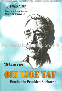 Image of Memoar Oei Tjoe Tat : pembantu presiden Soekarno